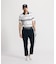 マンシングウェア MUNSINGWEAR ドットメッシュロング9分丈パンツ