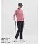 マンシングウェア MUNSINGWEAR HEAT NAVI ボーダーモックネック長袖シャツ