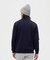 マンシングウェア MUNSINGWEAR 防風裏地付きフルジップ地柄セーター