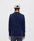 マンシングウェア MUNSINGWEAR ブロッキングジャカードクルーネックセーター