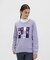 マンシングウェア MUNSINGWEAR ブロッキングジャカードクルーネックセーター