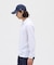 マンシングウェア MUNSINGWEAR 肌面ドライ フィラシス鹿の子 ペンギングラフィックプリント長袖ポロシャツ