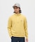 マンシングウェア MUNSINGWEAR 吸湿発熱スタンドカラーハーフジップカットソー