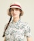 マンシングウェア MUNSINGWEAR Sunscreen NIR ワッペン総柄プリント半袖ポロシャツ