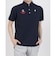 ルコックスポルティフ ゴルフ le coq sportif golf 【Sunscreen NIR】無地鹿の子半袖シャツ