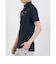 ルコックスポルティフ ゴルフ le coq sportif golf 【Sunscreen NIR】無地鹿の子半袖シャツ