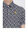 ルコックスポルティフ ゴルフ le coq sportif golf 【Sunscreen NIR】小柄プリント半袖シャツ