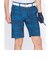 接触冷感 総柄ハーフパンツ