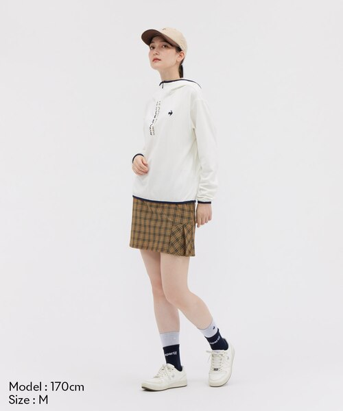 ルコックスポルティフ ゴルフ le coq sportif golf チェック柄スカート