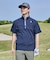 ルコックスポルティフ ゴルフ le coq sportif golf 半袖ウインドブルゾン