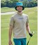 ルコックスポルティフ ゴルフ le coq sportif golf ロゴプリントモックネックミドラーシャツ