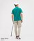 ルコックスポルティフ ゴルフ le coq sportif golf ロゴプリントモックネックミドラーシャツ