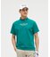 ルコックスポルティフ ゴルフ le coq sportif golf ロゴプリントモックネックミドラーシャツ