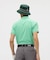 ルコックスポルティフ ゴルフ le coq sportif golf トライアングルジャガード半袖シャツ