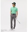 ルコックスポルティフ ゴルフ le coq sportif golf トライアングルジャガード半袖シャツ