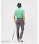 ルコックスポルティフ ゴルフ le coq sportif golf トライアングルジャガード半袖シャツ
