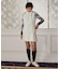 ランバン スポール LANVIN SPORT ダンボールニットAラインスカート【UV／吸汗】