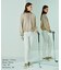 ランバン スポール LANVIN SPORT スキニータイプロングパンツ【2WAYストレッチ】