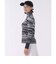 ランバン スポール LANVIN SPORT グラフィカルボーダー長袖シャツ【保温／UV】