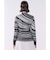 ランバン スポール LANVIN SPORT グラフィカルボーダー長袖シャツ【保温／UV】