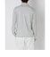 ランバン スポール LANVIN SPORT 変形ヘリンボーンジャカード長袖ポロシャツ【吸汗速乾／UV