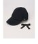 ランバン スポール LANVIN SPORT ロゴエンボスキャップ【リボン取り外し可能】