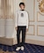 ランバン スポール LANVIN SPORT 【アールデコ100周年】ダンボールニットプルオーバー