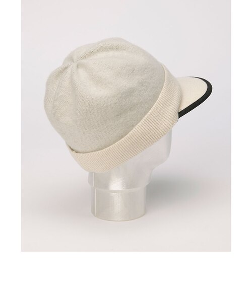 ランバン スポール LANVIN SPORT ツバ付きソフトラメニットキャップ