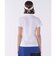 ランバン スポール LANVIN SPORT ロゴプリントボトルネック半袖シャツ【Sunscreen NIR／UV】
