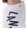 ランバン スポール LANVIN SPORT ロゴプリントボトルネック半袖シャツ【Sunscreen NIR／UV】