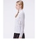 ランバン スポール LANVIN SPORT LSロゴプリントモックネック長袖シャツ【Sunscreen NIR／UV】