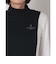 ランバン スポール LANVIN SPORT モックネックブロッキング長袖シャツ【Sunscreen NIR／UV】