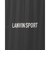 ランバン スポール LANVIN SPORT ストライププリント長袖ポロシャツ【蓄熱保温／UV】