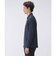 小紋柄プリント長袖シャツ