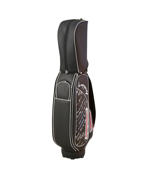 〇ブラックトリコデザイン キャディバッグ オリジナルネーム