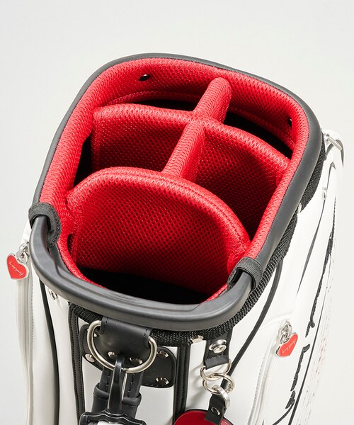   キャディバッグ レッド　新品ネームプレート付 キャディバッグ レッド 新品ネームプレート付 楽天市場】【期間