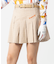 チェックプリーツスカート