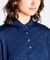 『SEASON COLLECTION』ストレッチ裏起毛台衿付き長袖シャツ
