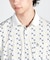 『SEASON COLLECTION』吸汗速乾ストレッチ総柄プリント長袖ポロシャツ