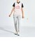 『SEASON COLLECTION』ロゴ柄インターシャ Vネックニットベスト