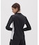 マンシングウェア MUNSINGWEAR Sunscreen NIR 接触涼感キシリトールプリントロゴグラフィック長袖モックネックシャツ