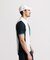 マンシングウェア MUNSINGWEAR マナード×Sunscreen NIR 先染めストライプ半袖シャツ