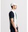 マンシングウェア MUNSINGWEAR マナード×Sunscreen NIR 先染めストライプ半袖シャツ