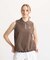 マンシングウェア MUNSINGWEAR 吸汗速乾ドットメッシュスキッパーノースリーブシャツ