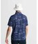 マンシングウェア MUNSINGWEAR 高通気 Sunscreen NIR バンダナ総柄半袖ポロシャツ