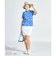 マンシングウェア MUNSINGWEAR Sunscreen NIR フィラシス鹿子リゾートプリント半袖シャツ