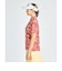 マンシングウェア MUNSINGWEAR Sunscreen NIR フィラシス鹿子リゾートプリント半袖シャツ