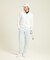 マンシングウェア MUNSINGWEAR 国旗ジャガードスタンドジップカットソー