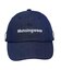 マンシングウェア MUNSINGWEAR デニム調リボン取り外しキャップ