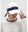 マンシングウェア MUNSINGWEAR デニム調リボン取り外しキャップ